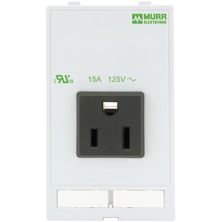 Murrelektronik MODLINK MSDD SOCKET INSERT USA NEMA 5-15, 125VAC/15A soldering connection 4000-68000-0030000